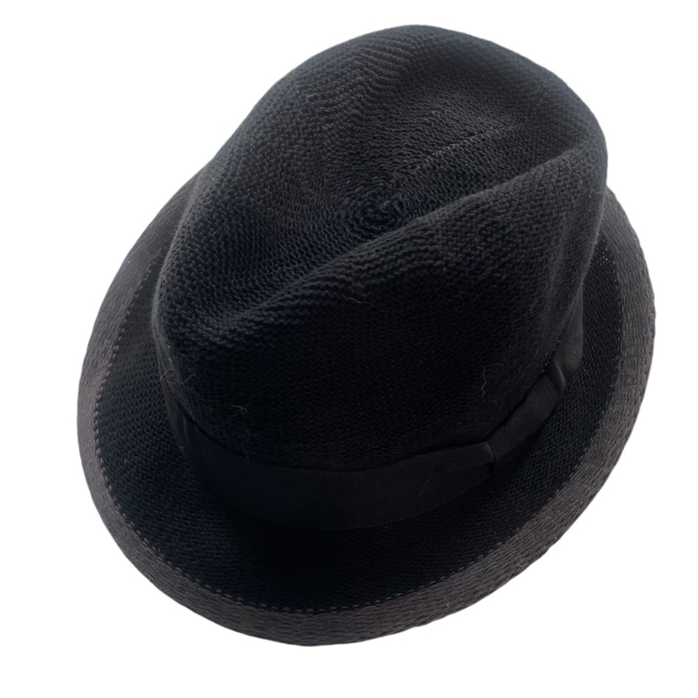 Black & Grey Fedora,Sun hat 
O/S, Cotton Blend - Picture 2 of 6